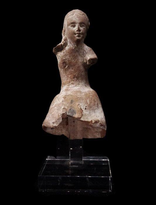 Punique - Votief beeldje - Tanit? - 3e eeuw v.Chr. -, Antiek en Kunst, Antiek | Overige Antiek