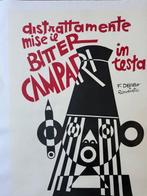 DEPERO (AFTER) - Poster Pubblicitario- Bitter Campari in, Antiek en Kunst, Kunst | Tekeningen en Fotografie