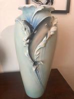 Franz - Vaas - XP1683 - Porselein - Dolphin Splash Vaas