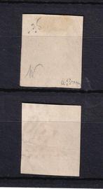 France 1870 - signé Brun, nuances brun clair et bistre terne, Gestempeld
