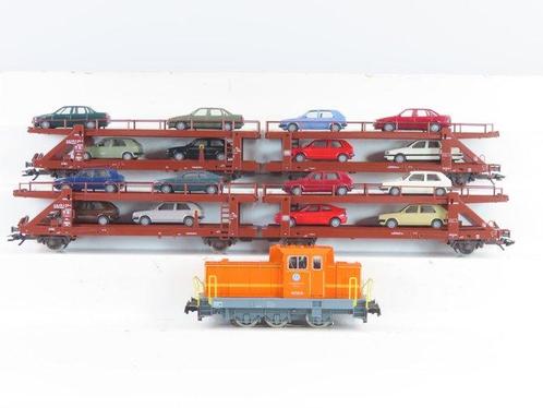 Märklin H0 - 2863 - Treinset (1) - Volkswagen auto transport, Hobby en Vrije tijd, Modeltreinen | H0
