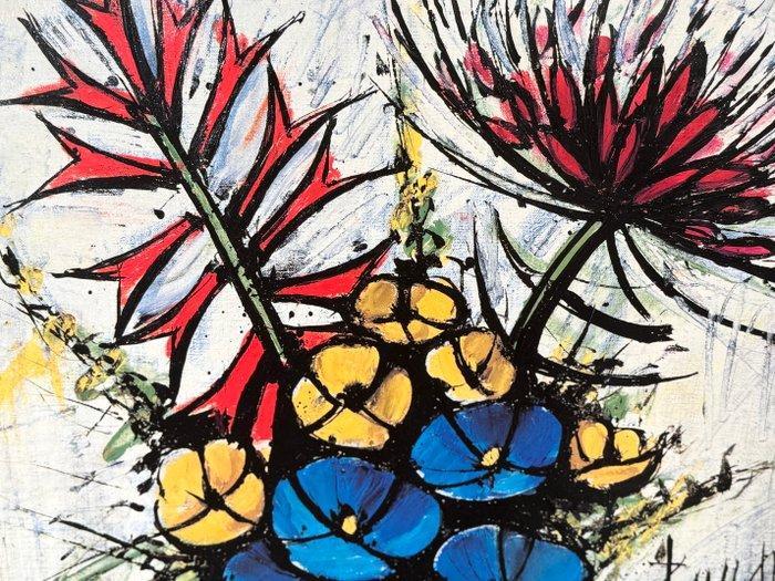 Bernard Buffet (1928-1999) - Le bouquet de fleurs, Antiek en Kunst, Antiek | Overige Antiek