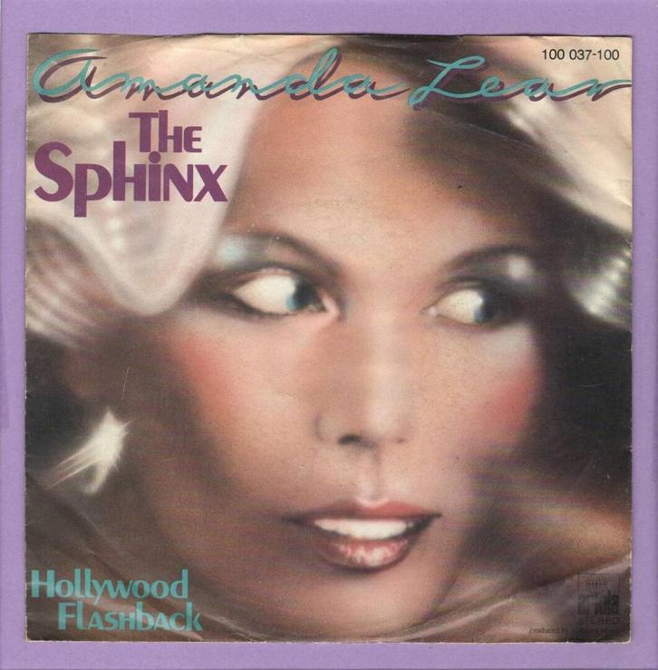 Amanda Lear – The Sphinx / Hollywood Flashback (1-7-Vinyl-S, Cd's en Dvd's, Vinyl Singles, Ophalen of Verzenden