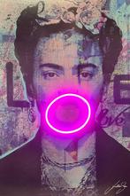 LEDMansion (1995) - Frida Bubble V.2. 50x75cm Led Wall Art, Antiek en Kunst