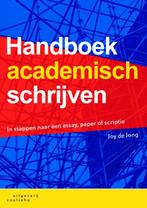 Handboek academisch schrijven 9789046902424 Joy de Jong, Boeken, Verzenden, Gelezen, Joy de Jong