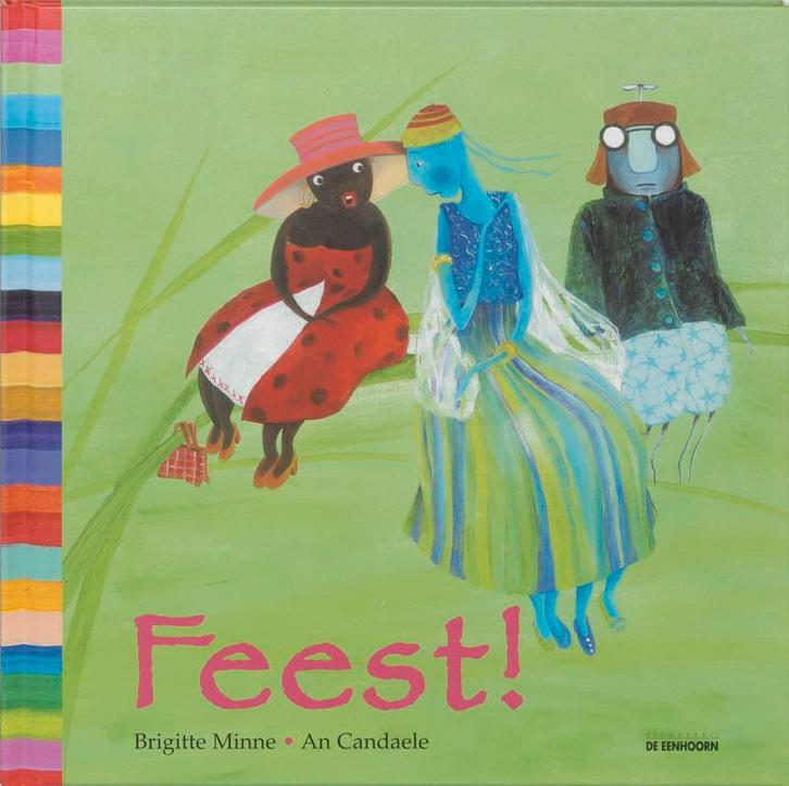 Feest! / Kamishibai 9789058382368 Brigitte Minne, Boeken, Kinderboeken | Kleuters, Zo goed als nieuw, Verzenden