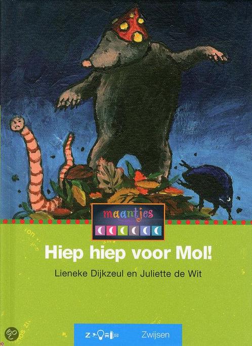 Maantjes (Zwijsen) Serie 9 b 7 - Hiep hiep voor Mol!, Boeken, Kinderboeken | Jeugd | onder 10 jaar, Gelezen, Verzenden