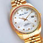 Mathey-Tissot - Special Edition - Gemstones - 18K Gold -, Handtassen en Accessoires, Horloges | Heren, Nieuw