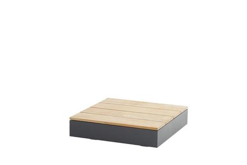 4 Seasons Outdoor Ibiza teak loungetafel 84 x 84 cm |, Tuin en Terras, Tuinsets en Loungesets