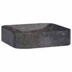 vidaXL Gootsteen 40x40x10 cm marmer zwart, Doe-het-zelf en Bouw, Verzenden, Nieuw