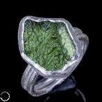 Zeldzame natuurlijke transparante moldaviet 42,85 ct - 925