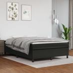 vidaXL Bedframe kunstleer zwart 140x200 cm, Huis en Inrichting, Verzenden, Nieuw