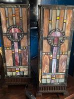 Tafellamp (2) - Glas-in-lood, Antiek en Kunst