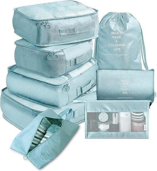 2dekans | Pathsail® Packing Cubes Set 9-Delig - Bagage, Handtassen en Accessoires, Koffers, Ophalen of Verzenden
