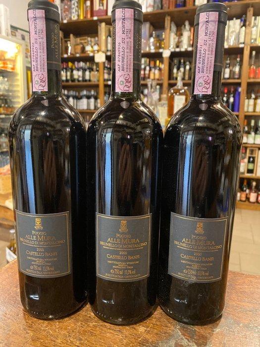 2000 Castello Banfi, Poggio Alle Mura - Brunello di, Verzamelen, Wijnen