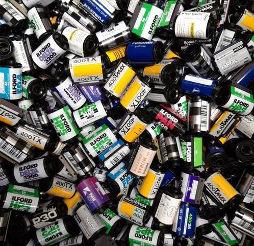 Agfa, Fuji, Ilford, Kodak 600 EMPTY 35mm film cassettes (No, Verzamelen, Foto-apparatuur en Filmapparatuur