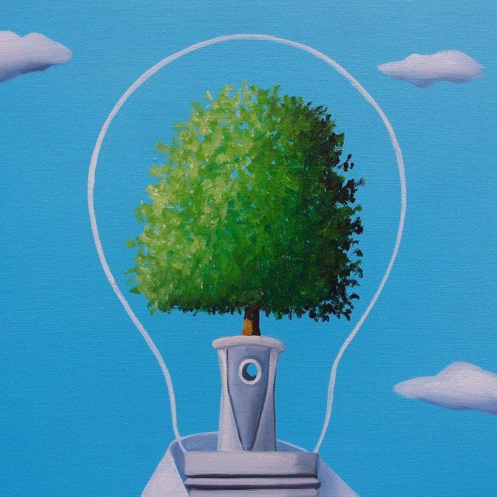 Trevisan Carlo - Mans Idea, Antiquités & Art, Art | Peinture | Moderne