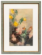 Otto B. de Kat (1907-1995) - Bloemen in vaas en waterkan, Antiek en Kunst