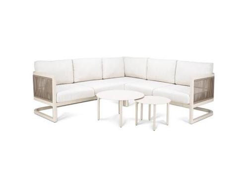 Veiling - Outdoor Loungeset Sierra corner - creme (quick dry, Tuin en Terras, Tuinsets en Loungesets, Nieuw