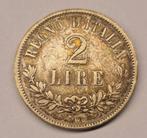 Italie, Royaume Vittorio Emanuele II. 2 Lire 1863 Napoli, Postzegels en Munten