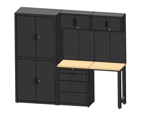 TM Premium werkplaatssysteem , 8-delig , mat zwart, Auto diversen, Autogereedschap, Verzenden