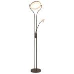 vidaXL Lamp staand 18 W dimbaar 180 cm zilverkleurig, Huis en Inrichting, Verzenden, Nieuw