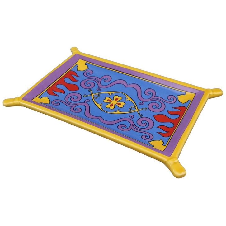 Disney Aladdin Vliegend Tapijt Bord, Verzamelen, Disney, Ophalen of Verzenden