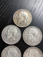 België. Leopold II. 5 Francs 1868-1873 (Zonder minimumprijs)