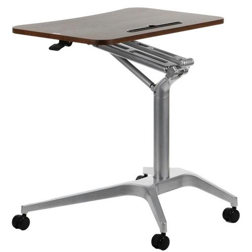 Zit-/Statafel | CRANE | Hout/Staal | Houtlook Blad | Grijs, Zakelijke goederen, Horeca | Keukenapparatuur, Nieuw in verpakking