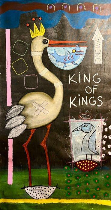 V. Cox - King of Kings - XXL · No Reserve, Antiek en Kunst, Kunst | Schilderijen | Modern