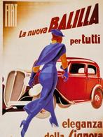 Marcello Dudovich - Fiat La nuova Balilla, eleganza della