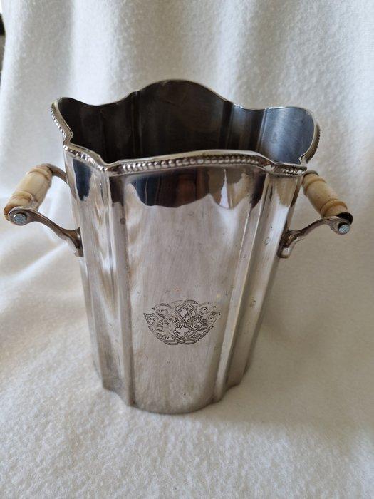 Champagne koeler - with monogram engraving and handles made, Collections, Vins