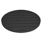 Tafelblad | Aluminium (Zwart) | In-/Outdoor | Voorgeboord |, Verzenden, Nieuw in verpakking