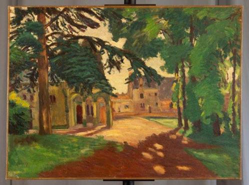 Abel Lauvray (1870-1950) - Propriété en Touraine, Antiek en Kunst, Kunst | Schilderijen | Klassiek