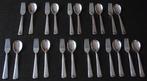 Art Deco cake forks and spoons - Ménagère (22) - Argent, Antiek en Kunst