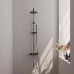 Opbouw Regendoucheset Brauer Gunmetal Edition Thermostatisch, Doe-het-zelf en Bouw, Ophalen of Verzenden, Nieuw, Kraan