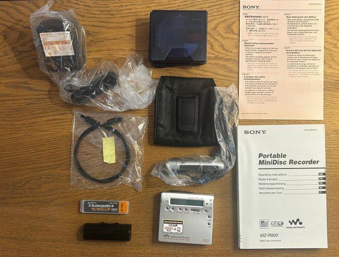 Sony - MZ-R900 Draagbare minidisc speler-recorder, Audio, Tv en Foto, Radio's