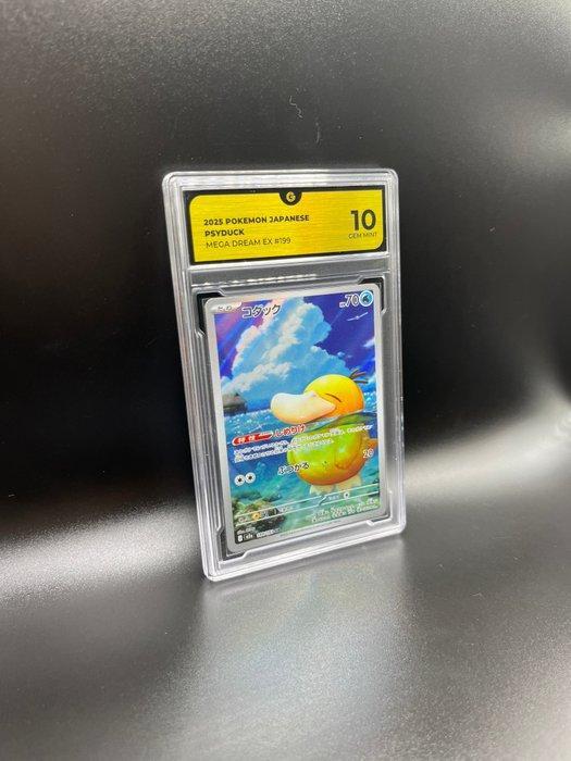 Pokémon - 1 Graded card - Psyduck 199 Mega Dream Alternate, Hobby en Vrije tijd, Verzamelkaartspellen | Pokémon