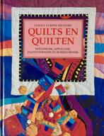 Quiltboek - quilts - boek - Quilts en quilten 9789065906281, Gelezen, Onbekend, Lesley Turpin - Delport, Verzenden