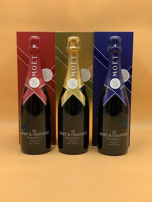 Moët & Chandon, Pharrell Brut Impérial Limited Édition -, Verzamelen, Wijnen