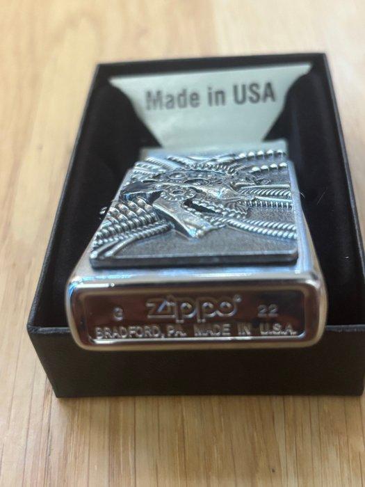 Zippo - Zonder Minimumprijs - Zakaansteker - Staal, Verzamelen, Rookartikelen, Aanstekers en Luciferdoosjes