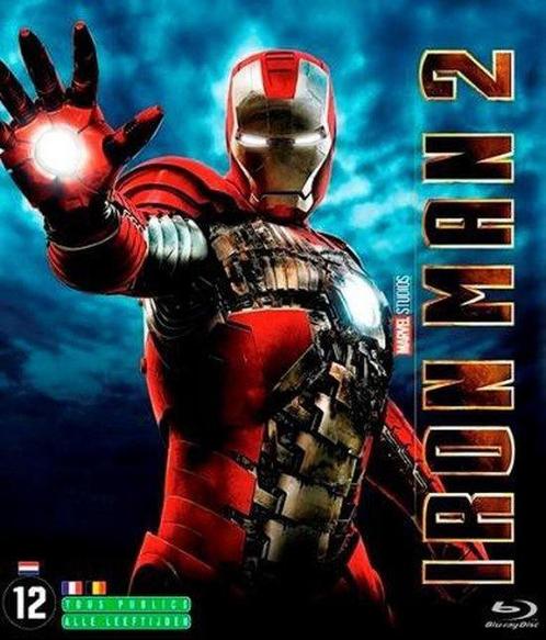 Iron Man 2 - 3-disc set (blu-ray tweedehands film), Cd's en Dvd's, Blu-ray, Ophalen of Verzenden