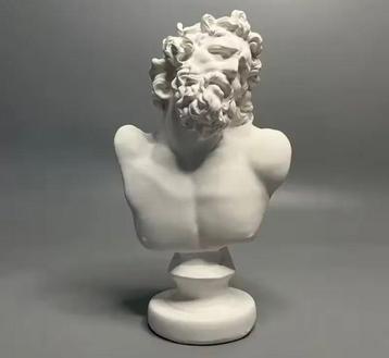 Beeld, Laoconte statuetta greco romana - 13 cm - Gips