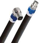 Coax kabel op de hand gemaakt - 1,5 meter  - Zwart - IEC 4G, Nieuw