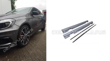 A45 AMG Look Side skirts voor Mercedes Benz A-Klasse W176, Autos : Divers, Tuning & Styling, Ophalen of Verzenden