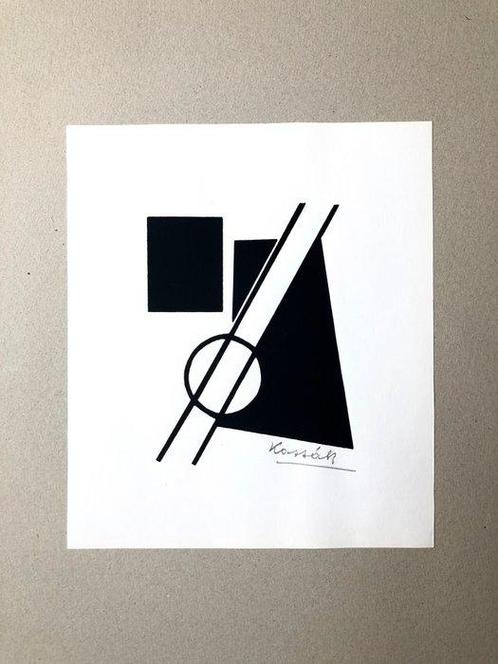 Lajos Kassak (1887-1967) - Concrete Composition, Antiek en Kunst, Antiek | Overige Antiek