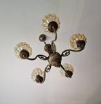 Lustre - Opaline - 5-bras, Antiek en Kunst