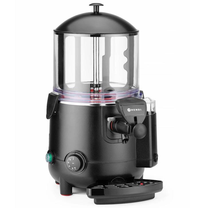 Chocolademelkdispenser | Zwart | 5L | 65°C/85°C | 1.01kW, Zakelijke goederen, Horeca | Keukenapparatuur, Nieuw in verpakking, Verzenden