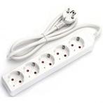 Stekkerdoos Verlengsnoer 3680W - 5 Stopcontacten - 1.5m Kabe, Doe-het-zelf en Bouw, Elektriciteit en Kabels, Verzenden, Nieuw