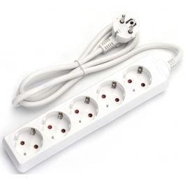 Stekkerdoos Verlengsnoer 3680W - 5 Stopcontacten - 1.5m Kabe, Doe-het-zelf en Bouw, Elektriciteit en Kabels, Nieuw, Verzenden